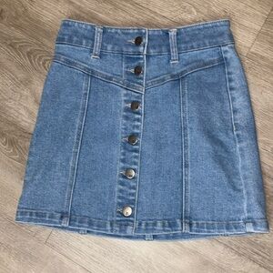 Jean skirt